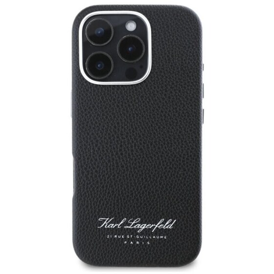 Θήκη Apple iphone 16 Pro - Karl Lagerfeld Hotel RSG - Μαύρο image 1