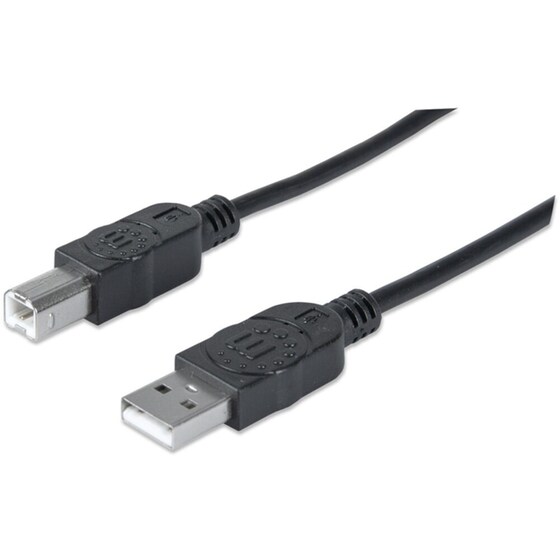 Καλώδιο Manhattan USB-A Male σε USB-B Male - 1m image 0