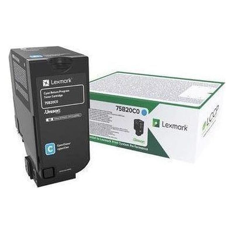 Toner Lexmark 75B20C0 - Cyan