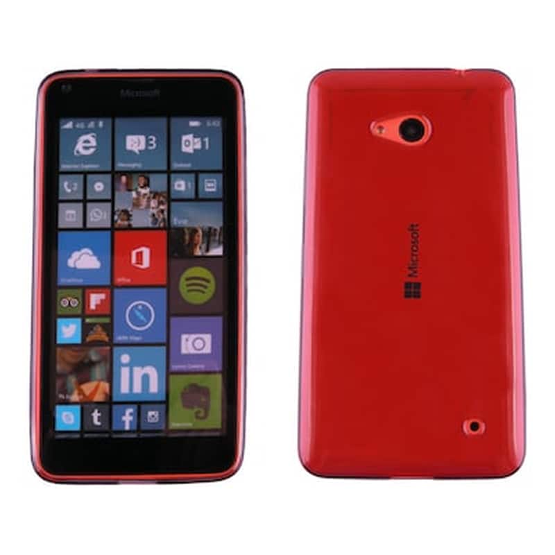 Θήκη Microsoft Lumia 640 - Volte-Tel Slimcolor TPU - Διάφανο Γκρι VOLTE-TEL