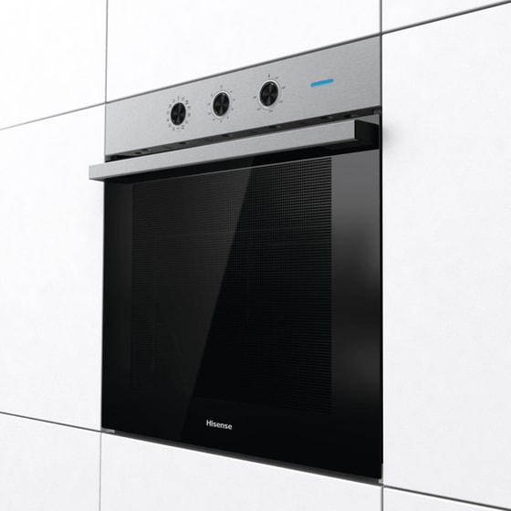HISENSE BI64121AX 77 Lt Inox Εντοιχιζόμενος Φούρνος Άνω Πάγκου image 2