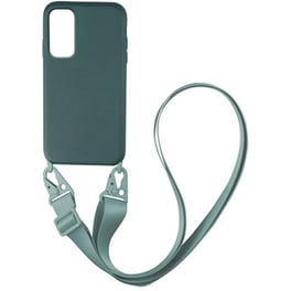 Θήκη Samsung Galaxy S20 - Sonique Carryhang Liquid Silicone Strap - Πράσινο