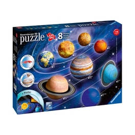 3D Παζλ Ravensburger Ηλιακό Σύστημα (522 Κομμάτια)