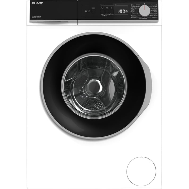 SHARP SHARP ES-NFA812BW1NA-GR 8 kg 1.200 Στροφές Λευκό Πλυντήριο Ρούχων