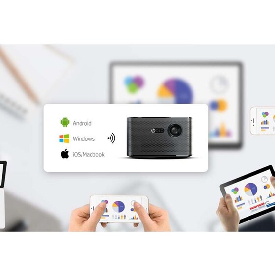 Projector HP MP2000 Pro - Μαύρο image 12