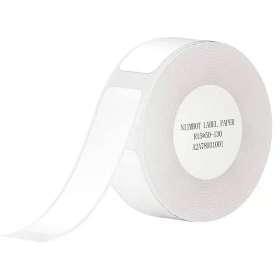 Κασέτα Ετικετογράφου NIIMBOT 15x50mm 130 Ετικέτες - Λευκό image 0