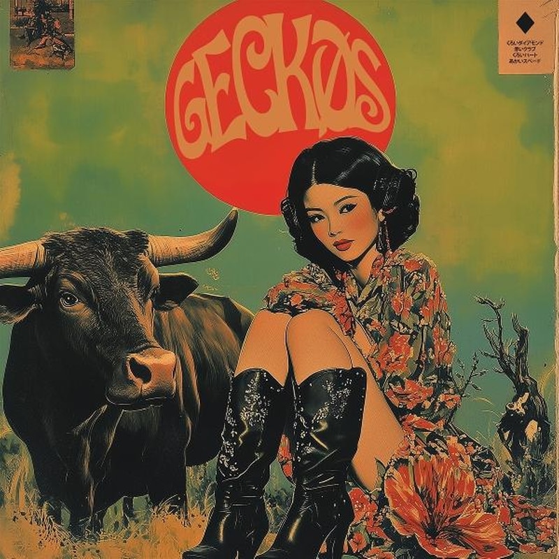 Geckos (Transparent Red Vinyl)
