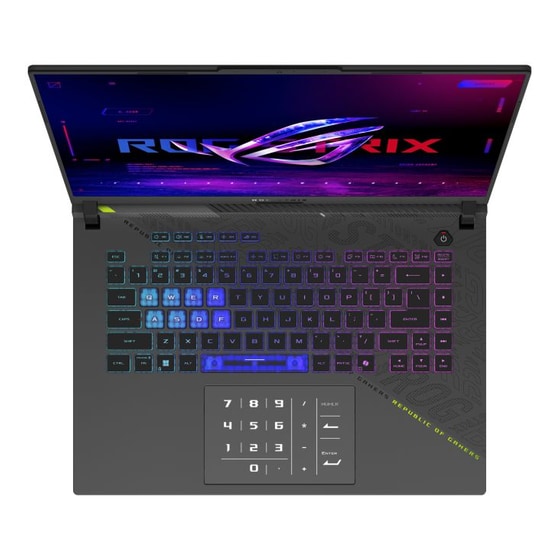 Asus Rog Strix G16 G614FR-RV159X 16" WUXGA IPS (Ryzen 9-9955HX 3D/32GB/1TB/GeForce RTX 5070Ti/W11Pro) Laptop image 2
