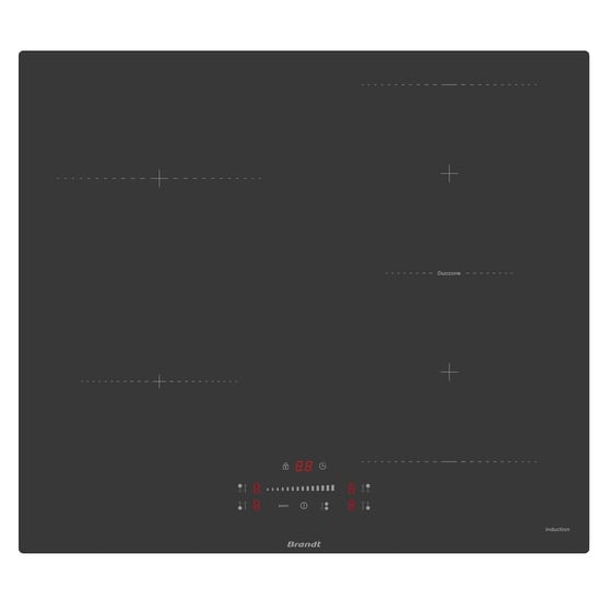 BRANDT BPI264DB 59 cm Μαύρο Εστία Επαγωγική Αυτόνομη image 0