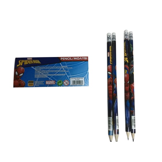 Μολύβι Gim με γόμα Spiderman image 0