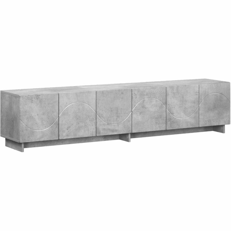 Βάση Τηλεόρασης VidaXL 179.5x34.5x40 cm - Γκρι Σκυροδέματος