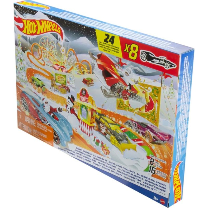 Hot Wheels Advent Calendar Με Αυτοκινητάκια και Αξεσουάρ