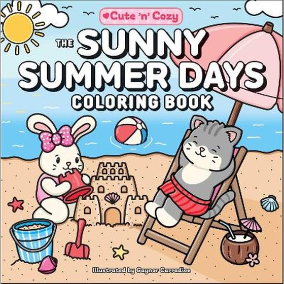 The Sunny Summer Days Coloring Book image 0