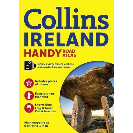 Collins Handy Road Atlas Ireland image 0