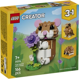 LEGO® Creator Cute Hamster with a Flower (31376)