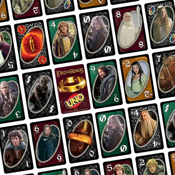 Επιτραπέζιο Uno Lord of the Rings (Mattel) image 3