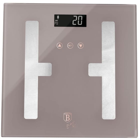 Ψηφιακή Ζυγαριά Σώματος  BERLINGER HAUS BH-9757 Καφέ image 0