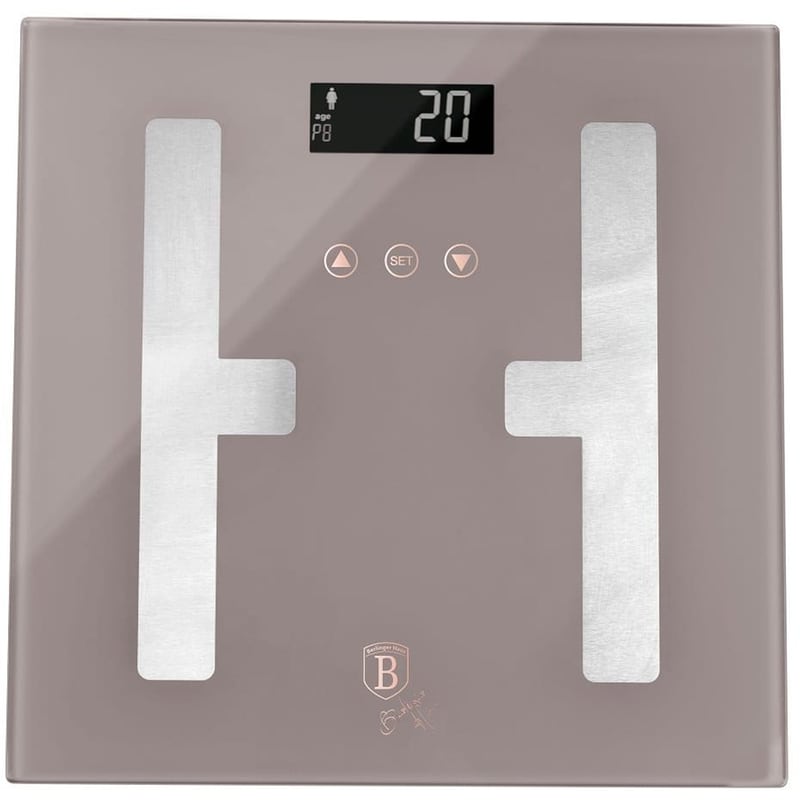 Ψηφιακή Ζυγαριά Σώματος BERLINGER HAUS BH-9757 Καφέ