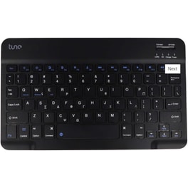 Tune TEBKBLK Ασύρματο Bluetooth Μηχανικό Πληκτρολόγιο Μαύρο (US)