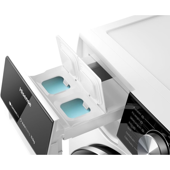 HISENSE WF5S1045BW 10.5 kg 1.400 Στροφές Λευκό με WiFi Πλυντήριο ρούχων image 5