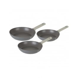 Σετ Τηγάνια BERLINGER BH-7075N 3 τμχ Γκρι
