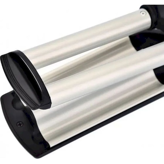Ψαλίδι Μαλλιών Kemei Vang KM-2022 Τριπλό 55 W Μαύρο/Ασημί image 2