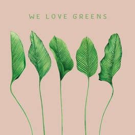 CHIC MIC Χαρτοπετσέτες Μπαμπού - We Love Greens (20 Τεμάχια)