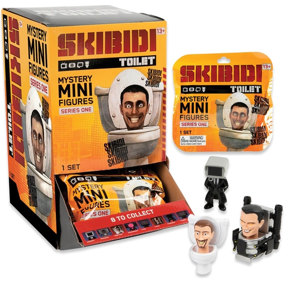 Skibidi Toilet Συλλεκτική Μίνι Φιγούρα 6cm 1 Τμχ - Τυχαία Επιλογή Σχεδίου image 4