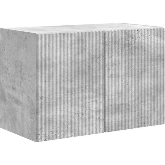 Επιτοίχιο Έπιπλο Τηλεόρασης VidaXL 59.5x31x40 cm - Γκρι Σκυροδέματος image 0