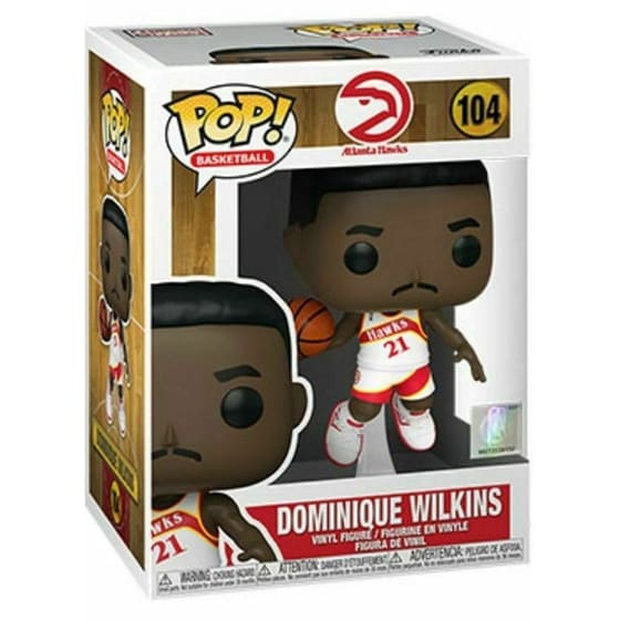 Funko Pop! Basketball - Atlanta Hawks - Dominique Wilkins​​ 104 image 1