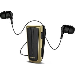 Ακουστικά Bluetooth iPro RH219s - Μαύρα/Χρυσά