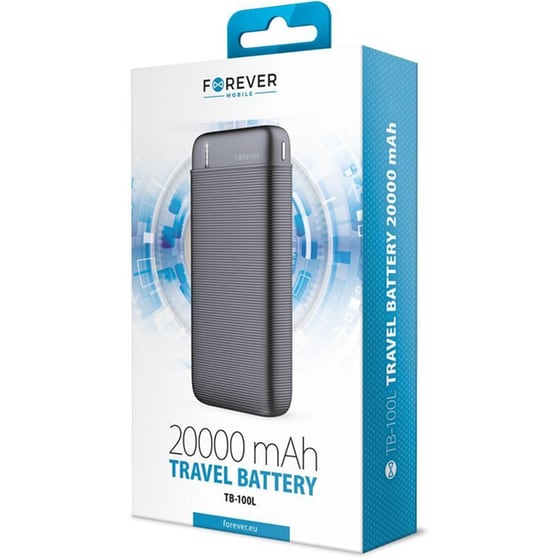 Powerbank Forever TB-100L 20.000mAh - Μαύρο image 7