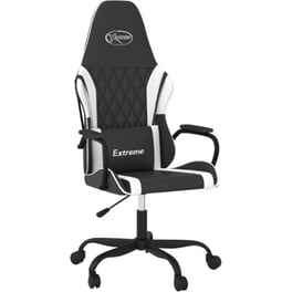 Καρέκλα Gaming VIDAXL 345538 από Τεχνητό Δέρμα - Μαύρη