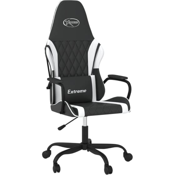 Καρέκλα Gaming VIDAXL 345538 από Τεχνητό Δέρμα - Μαύρη image 0