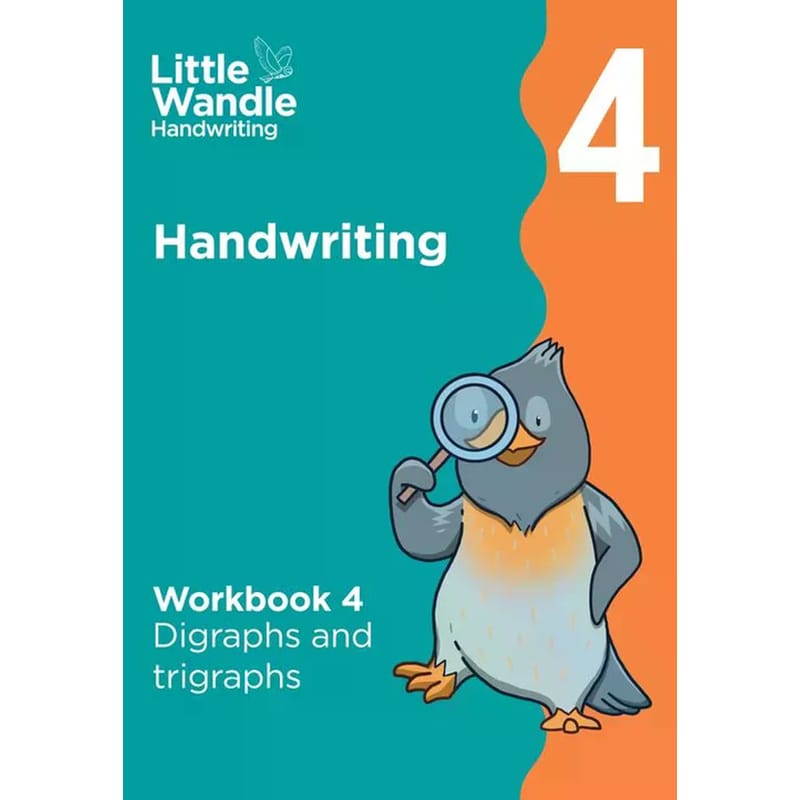 Little Wandle Handwriting Workbook 4: Digraphs and trigraphs