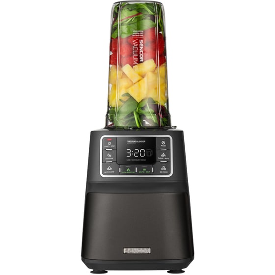 Μπλέντερ Κενού Αέρος SENCOR SBU 7878BK 1.5 L 1500 W με 2 Φιάλες Μαύρο image 4
