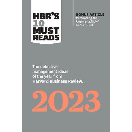 HBR's 10 Must Reads 2023 image 0