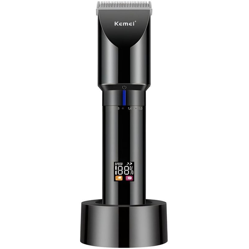 KEMEI Κουρευτική Μηχανή Kemei KM-3293 - Μαύρο