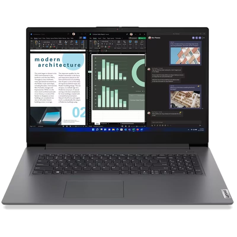 Laptop Lenovo V17-17 17 Full HD IPS (Core i7-1355U/16GB/512GB SSD/Iris Xe Graphics/Win11Pro)