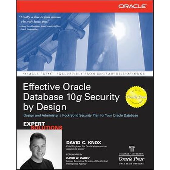 Effective Oracle Database 10g Security by Design image 0