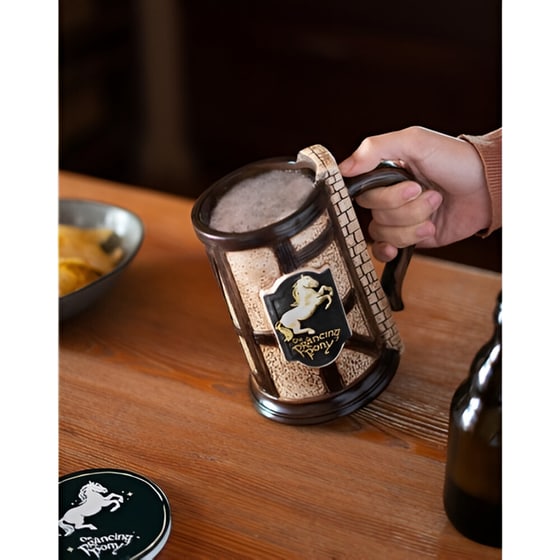 Κούπα 3D Erik The Lord Of The Rings The Prancing Pony Πορσελάνη 750 ml - Καφέ image 1