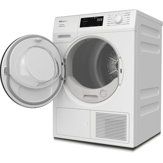 MIELE TEC655WP EcoSpeed 8 kg με Αντλία Θερμότητας Λευκό Στεγνωτήριο Ρούχων image 2