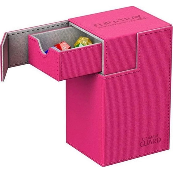 Ultimate Guard Flip´n´tray Deck Case 80+ Standard Size Xenoskin Pink image 3