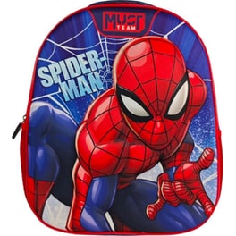 Τσάντα Πλάτης Προσχολική Must Team 3D Spiderman