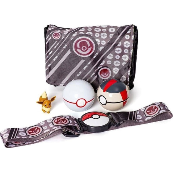 Φιγούρα Jazwares Pokemon Clip 'n' Go - Premier Ball, Timer Ball And Eevee Bandolier image 1