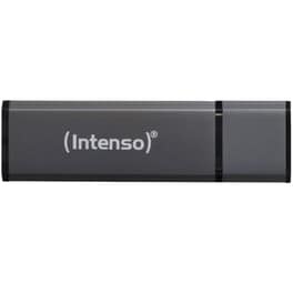 Intenso Alu Line 16GB USB 2.0 Stick Γκρι