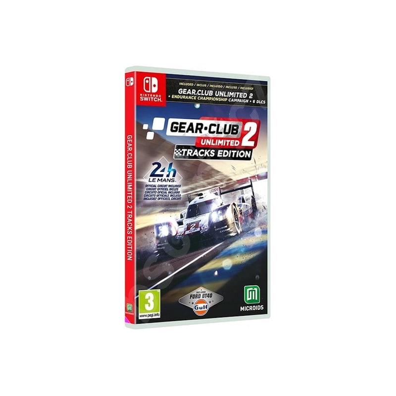 Nintendo Switch Game – Gear Club Unlimited 2 Tracks Editions