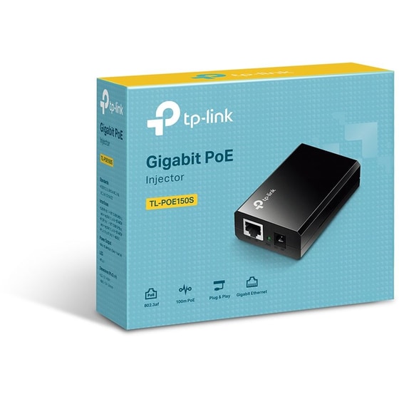 TP-LINK PoE Injectonr POE150S - Μαύρο image 2