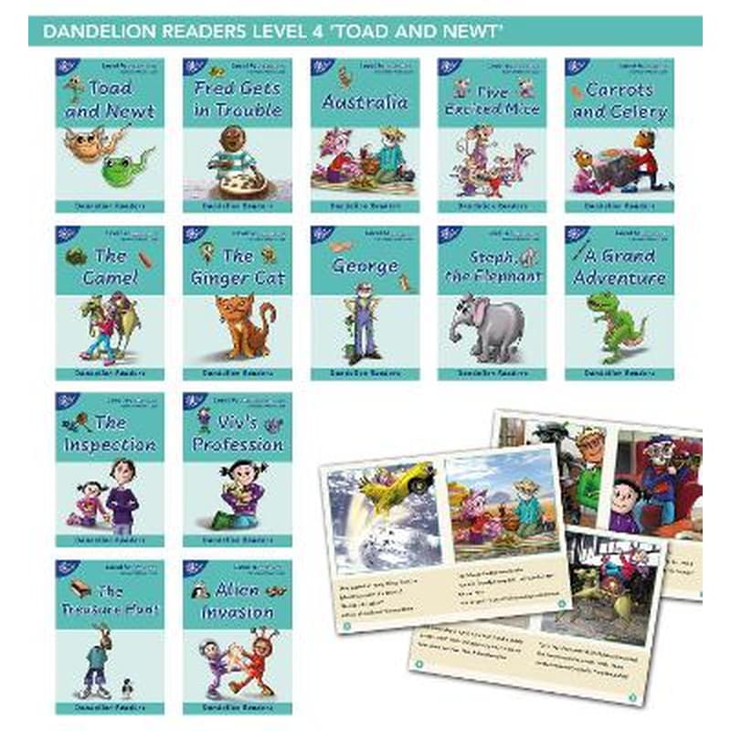 Phonic Books Dandelion Readers Vowel Spellings Level 4