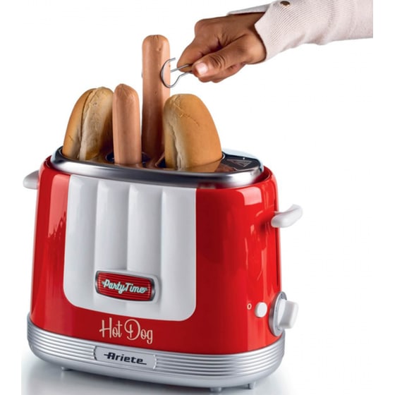 Συσκευή ARIETE Hot Dog Party Time 0206/0 650 W Κόκκινο image 2